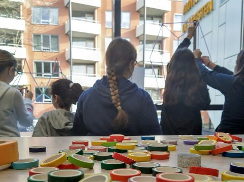 Tape Art Workshop Kinderen
